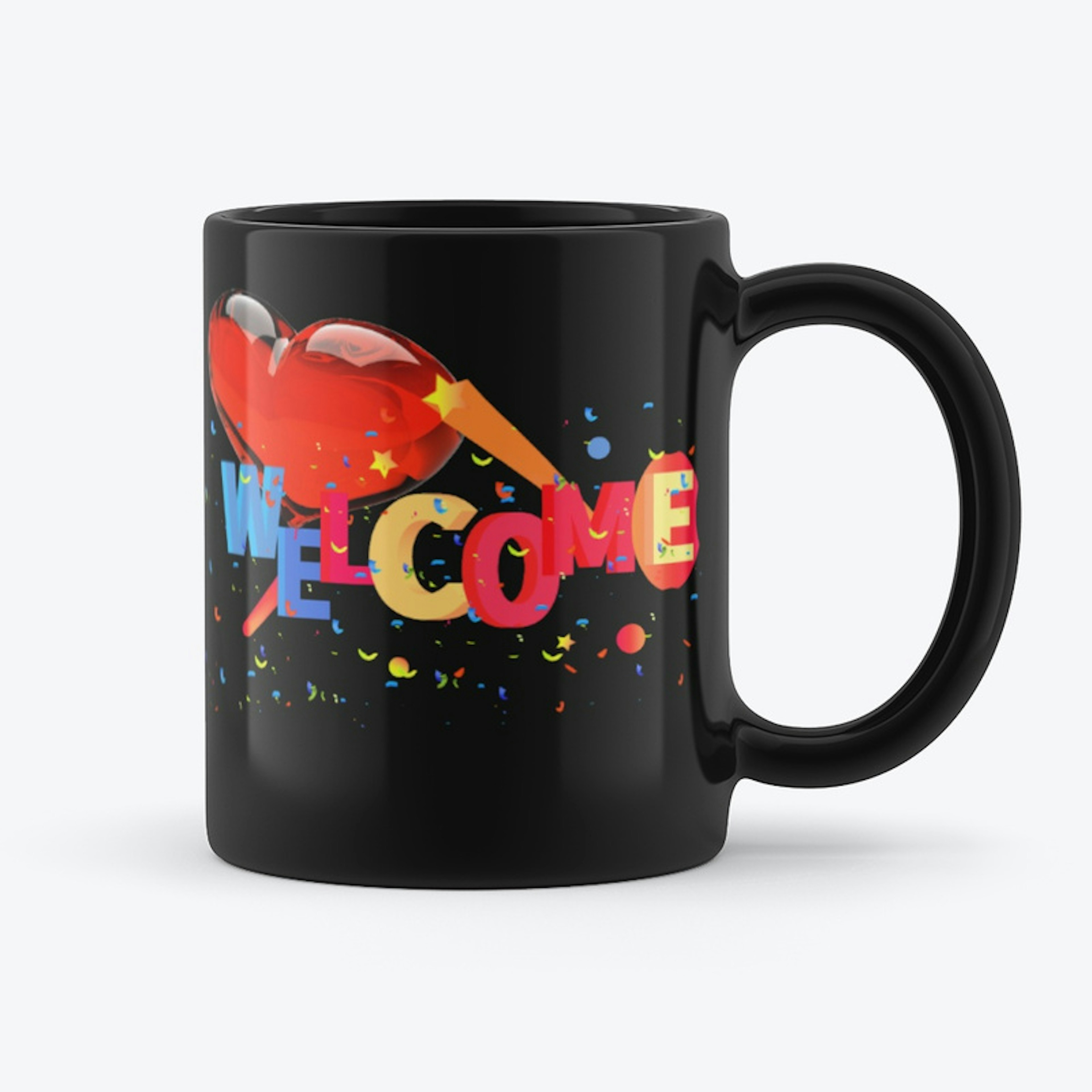 welcome Mug design