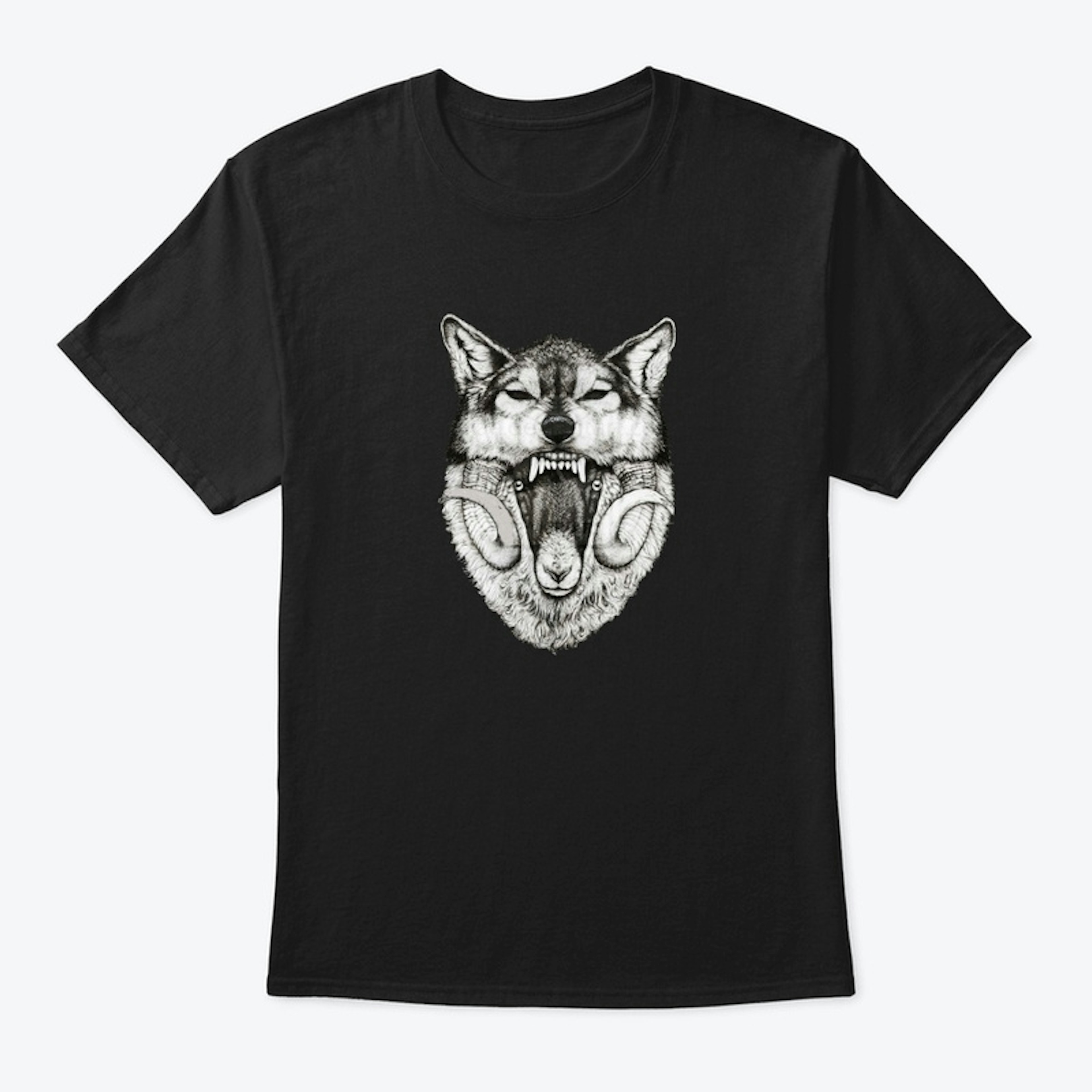 Wolf and Sheep Discover T-shirt 