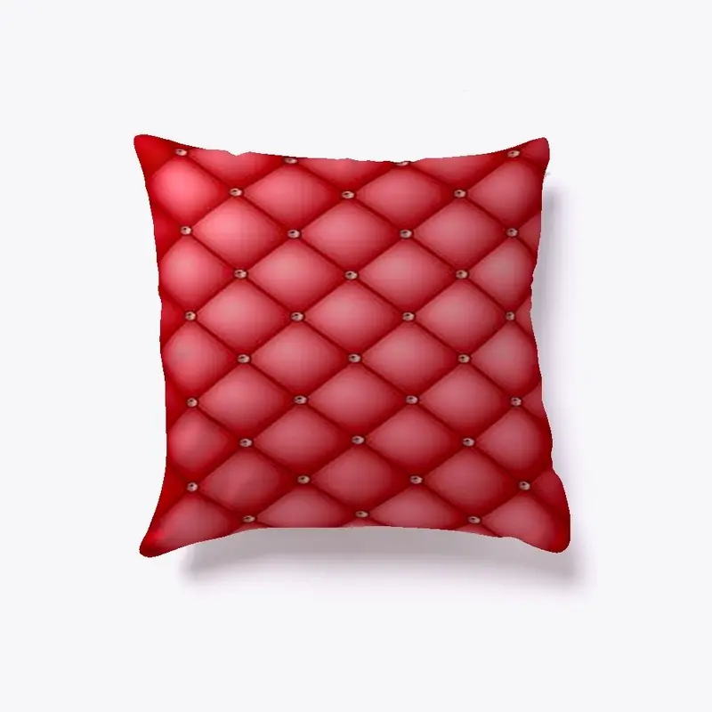 Indoor Pillow Red pattern Design