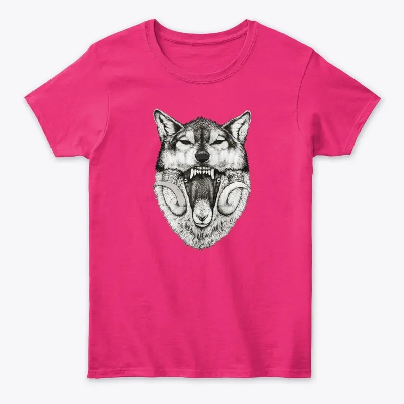 Wolf and Sheep Discover T-shirt 